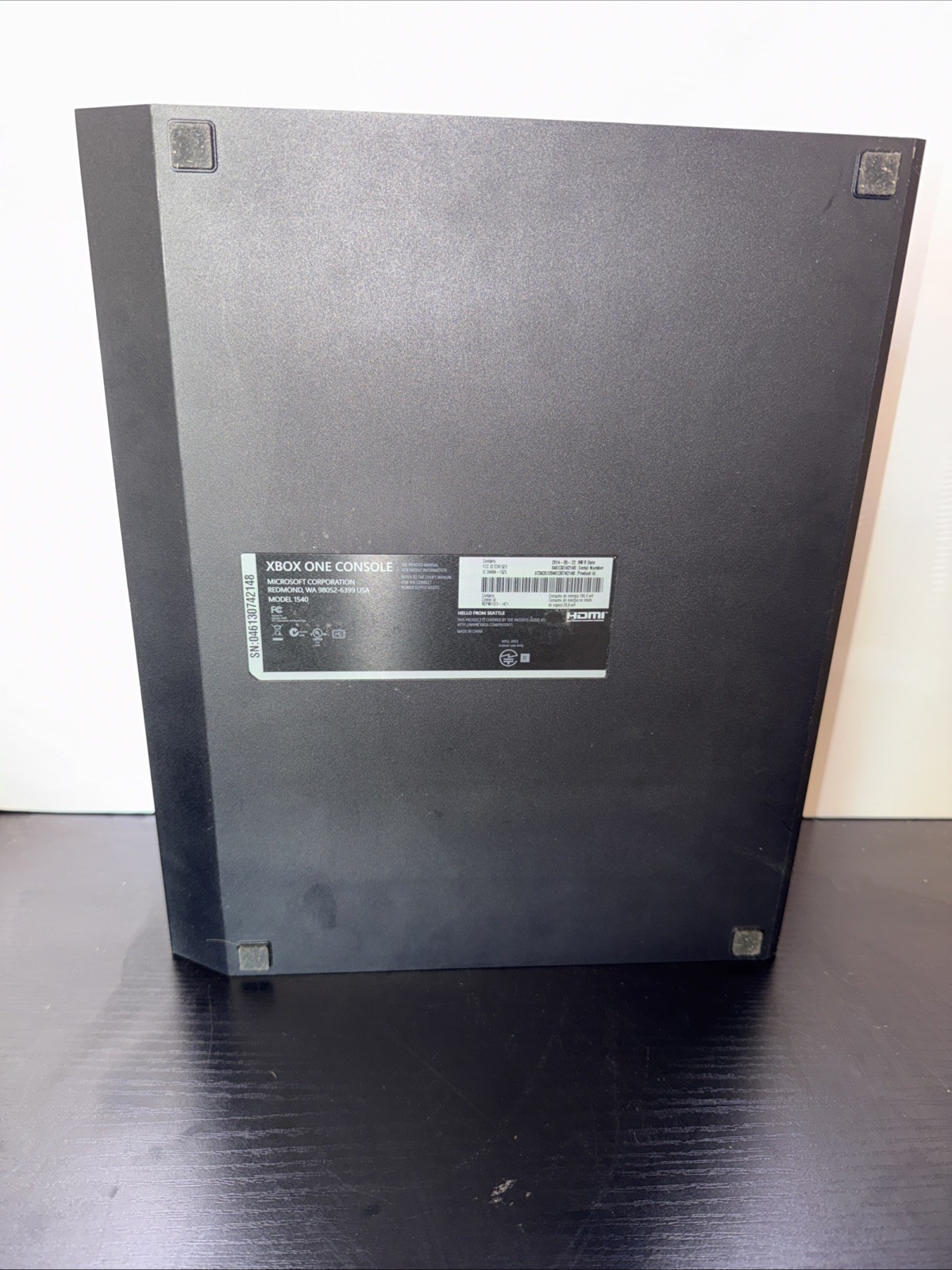 original xbox one Black 500GB console W/BOX