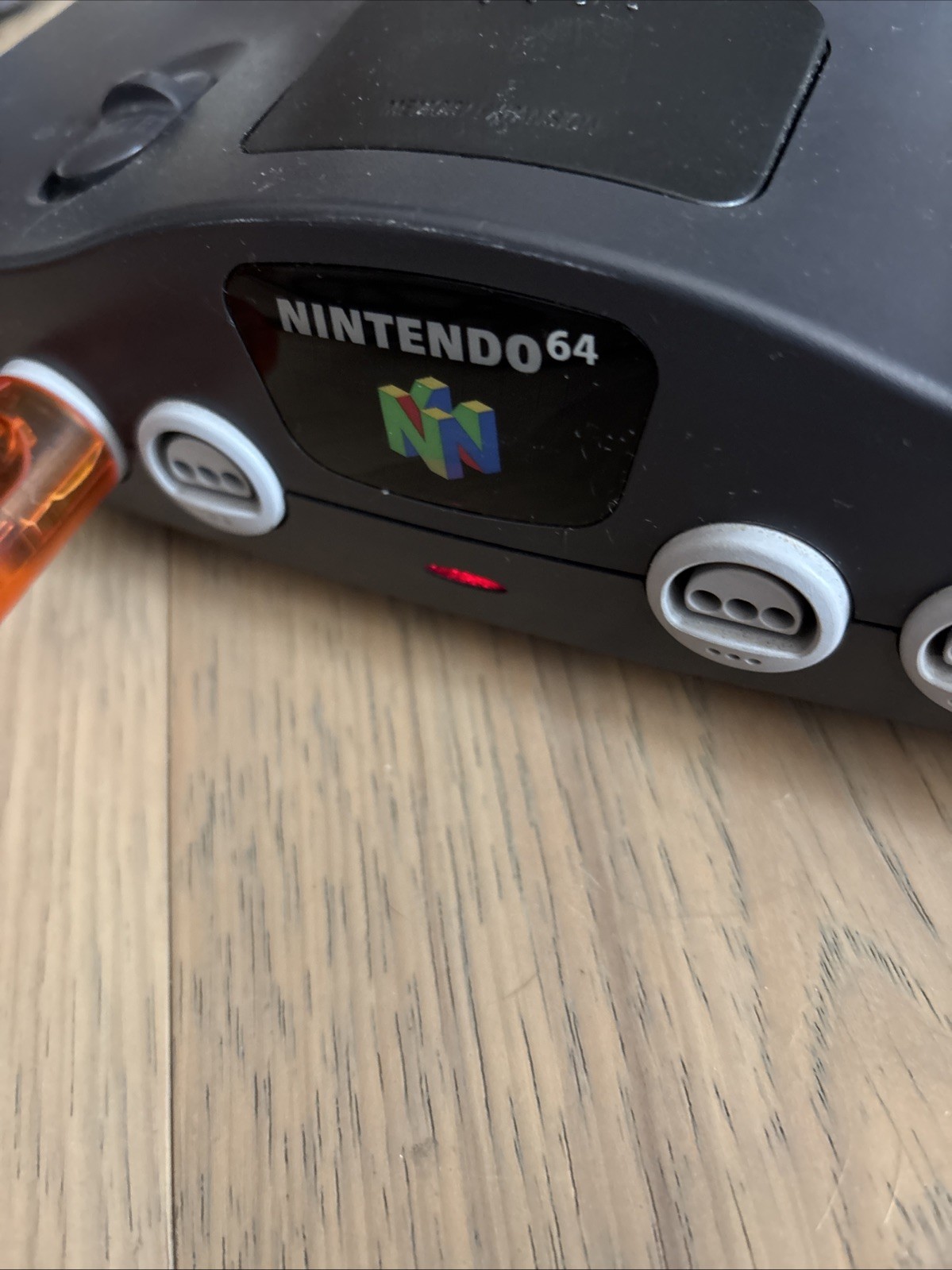 Nintendo 64 N64 Console Bundle w/ OEM Controller Cables 1 Game TESTED WORKING