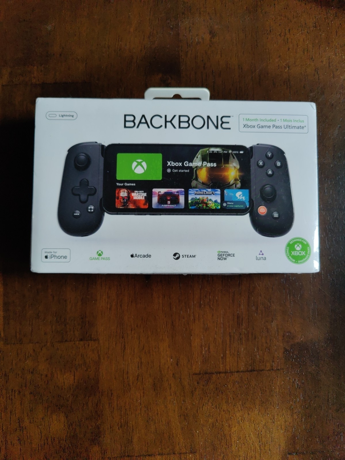 Xbox iPhone Backbone One Mobile Gaming Controller for – Black (BB-02)™
