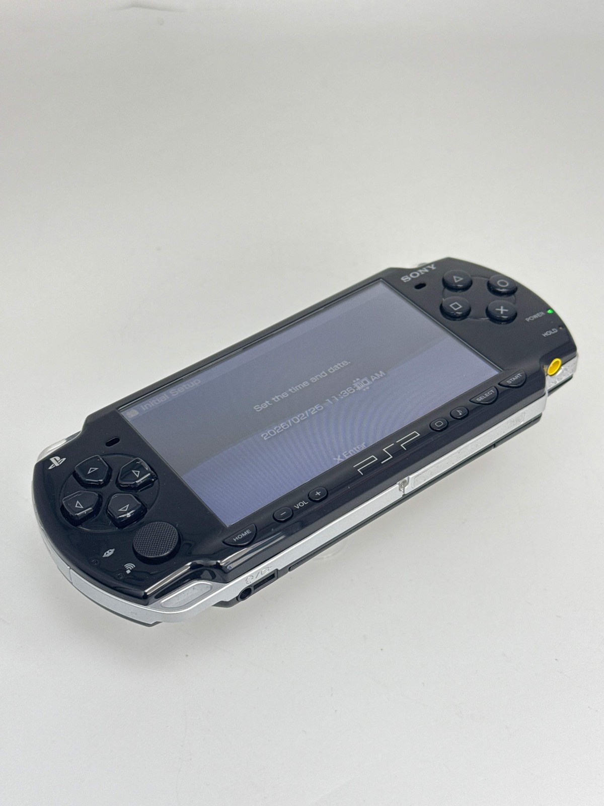 Sony PSP-2000 Black Console #433 w/ 2400mAh Battery Bad Display Read AS IS