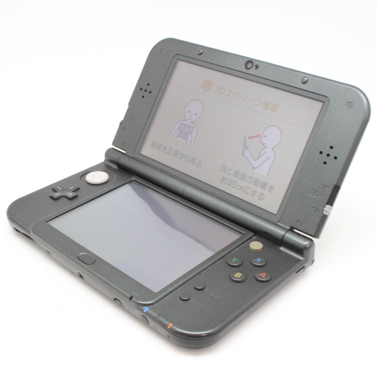 [ EXC+++++ ] NINTENDO NEW 3DS XL Metallic Black Game Console From Japan 4215