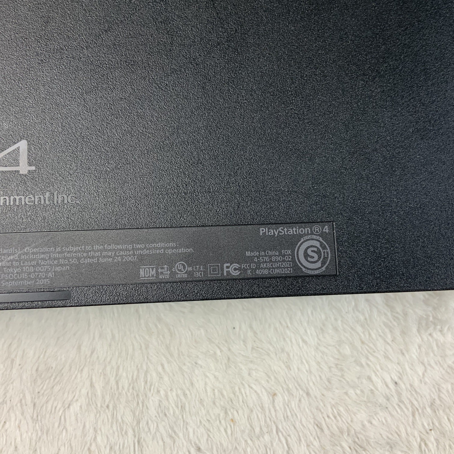 Sony PS4 Black Ops III Limited Edition Console Only Tested & Working