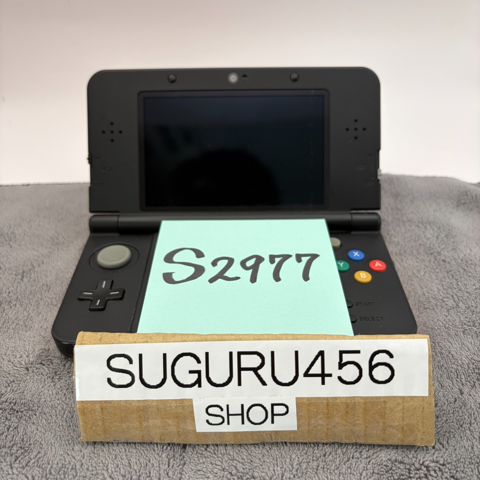 【Excellent5】New Nintendo 3DS Handheld Console Mario Plate KTR 001 From Japan