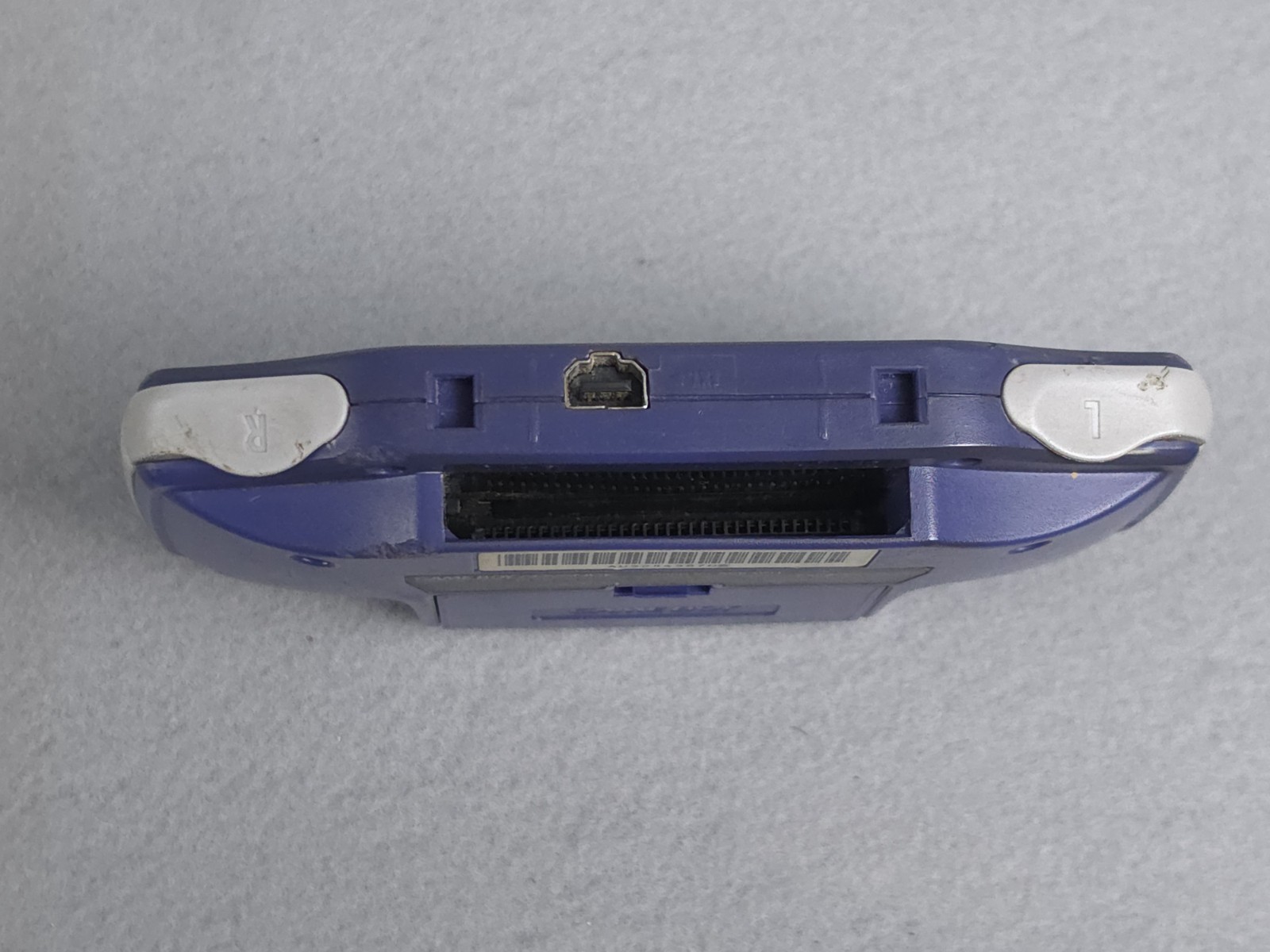 Nintendo Game Boy Advance Handheld System Indigo Purple Tested & Works!