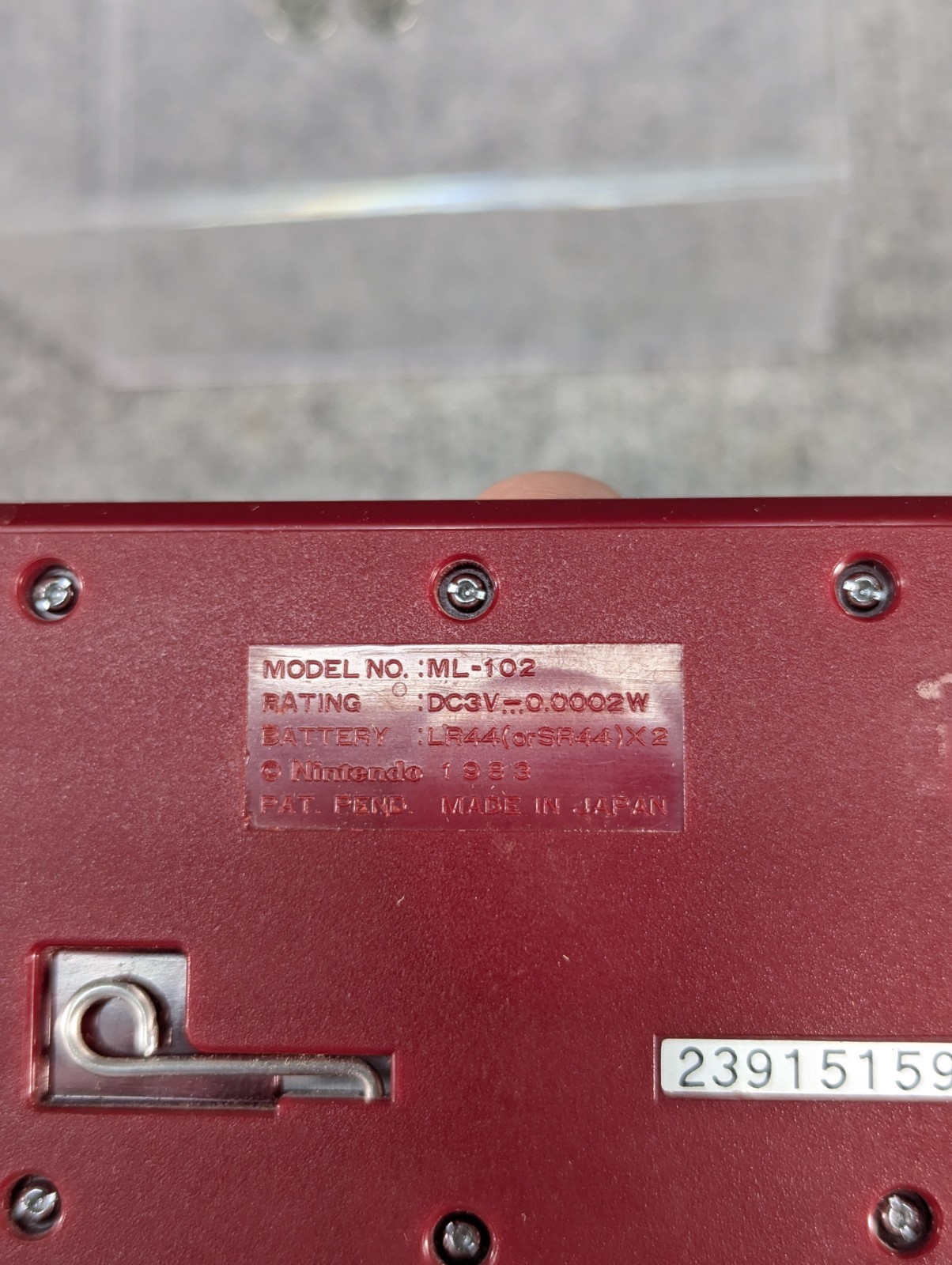 Nintendo Game And Watch Handheld Console Mario’s Cement Factory TESTED