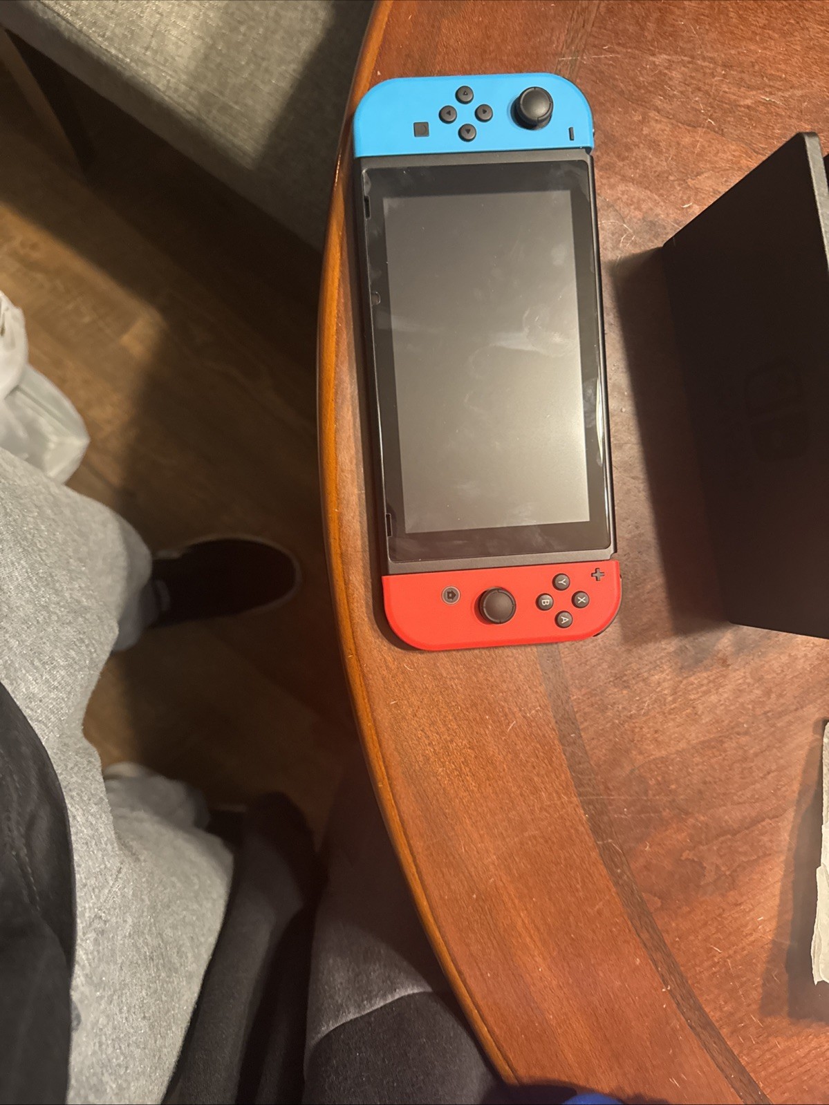 Nintendo Switch Joy-Con Neon Blue and Red Multi-Color With A Travel Case