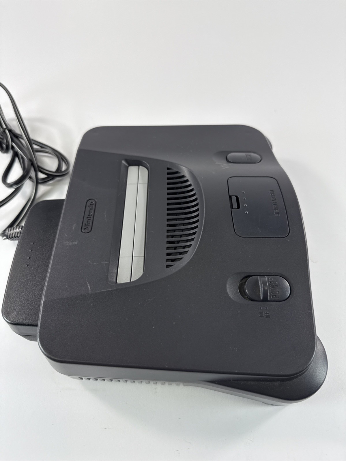 Nintendo 64 System NUS-001(USA) Home Console – Charcoal Gray TESTED