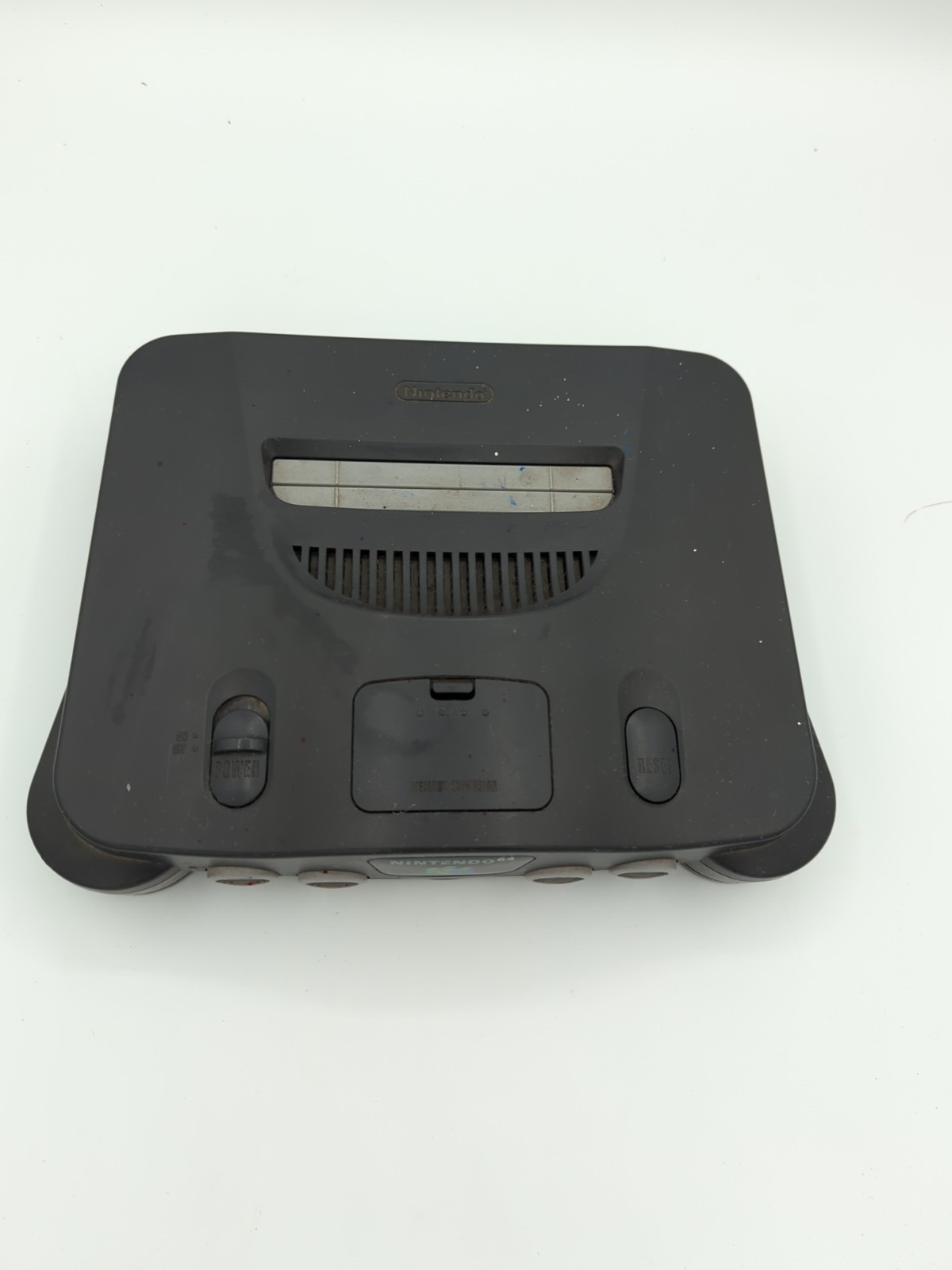 Nintendo 64 System 32MB Home Console – Charcoal Gray Loose With No Controllers