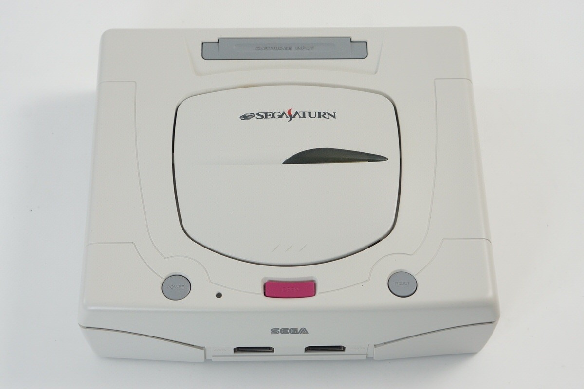 Sega Saturn Console Boxed WHITE HST-3220 Tested System SS NTSCJ Made in JAPAN 47