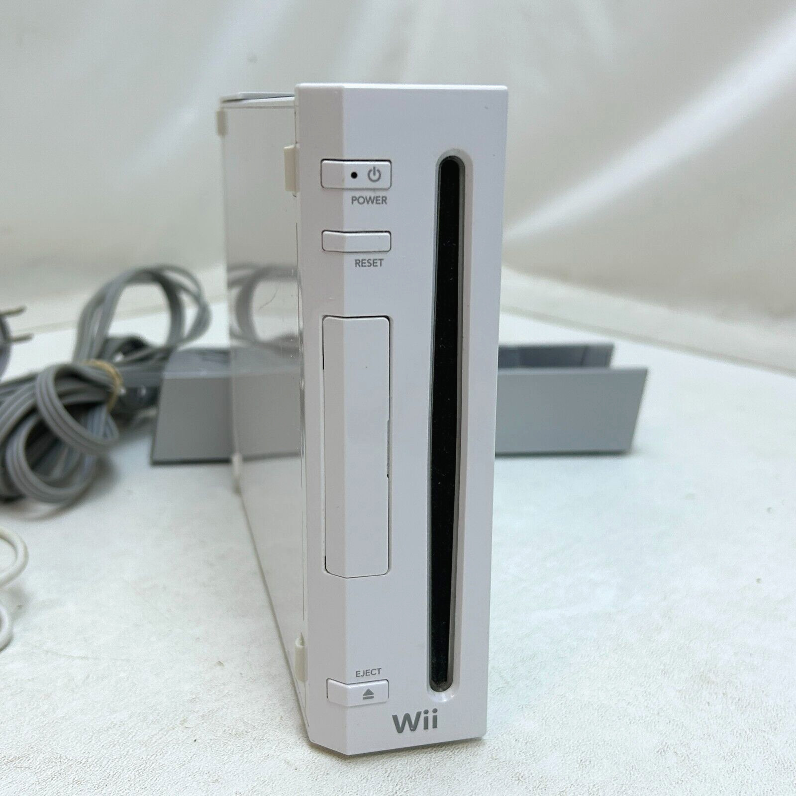 Nintendo Wii Console RVL-001 With 3 Controllers, Cords, and Motion Sensor