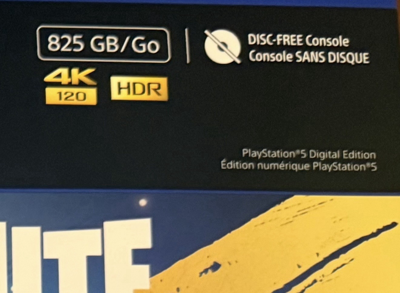 Sony PlayStation 5 Digital Edition Console Slim 825GB -Fortnite Flowering Bundle