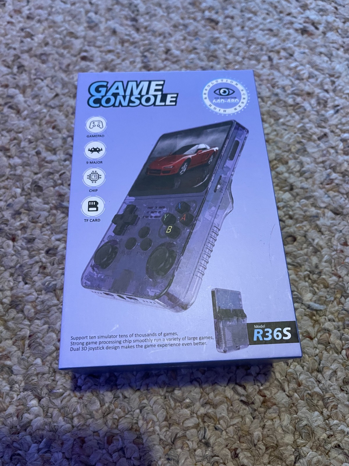 R36S Retro Handheld Video Game Console Linux System 3.5 Inch IPS Screen R35S Pro