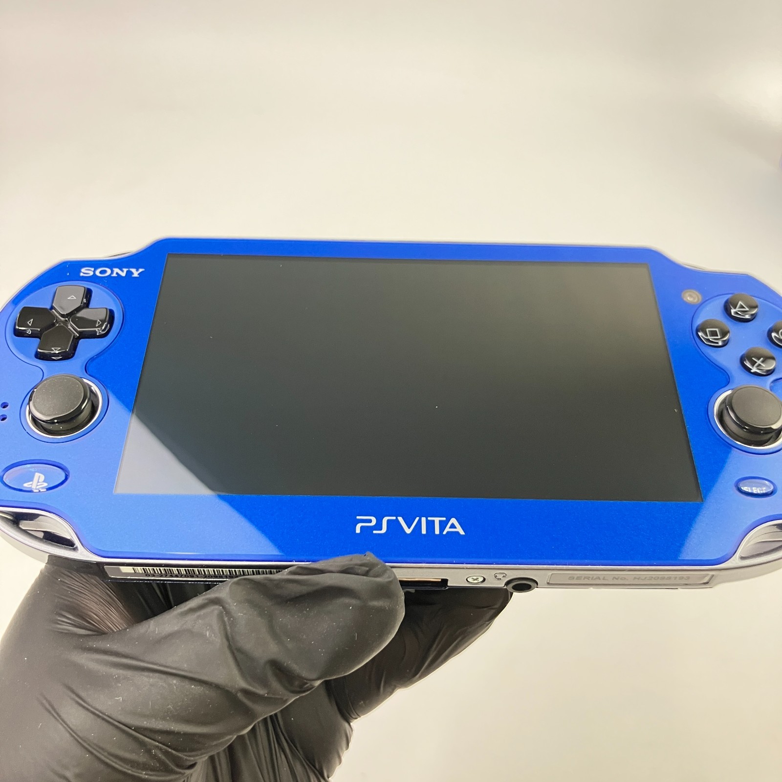 Refurbished PS Vita PCH-1000 Sony PlayStation Sapphire Blue Console Works Fine