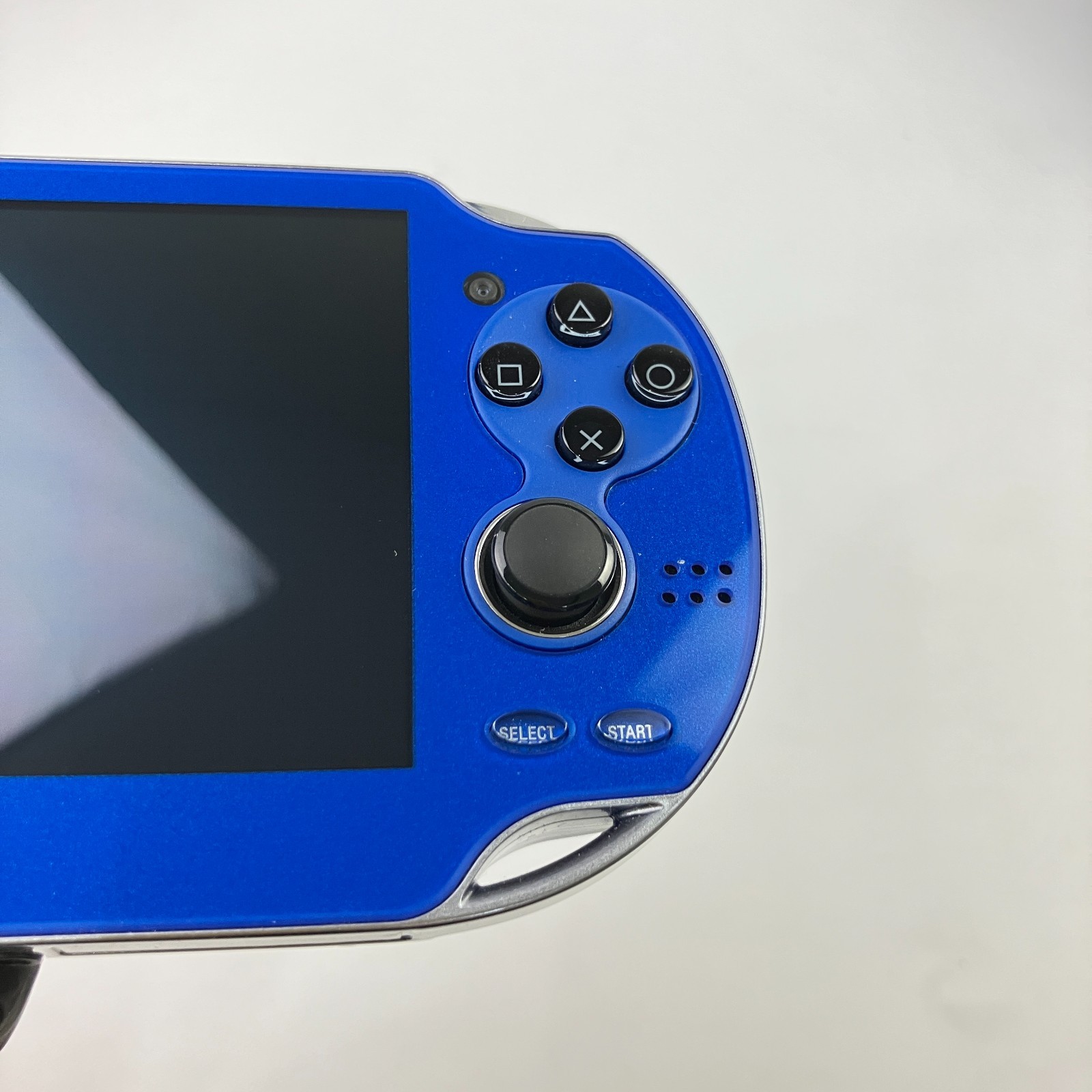 Refurbished PS Vita PCH-1000 Sony PlayStation Sapphire Blue Console Works Fine
