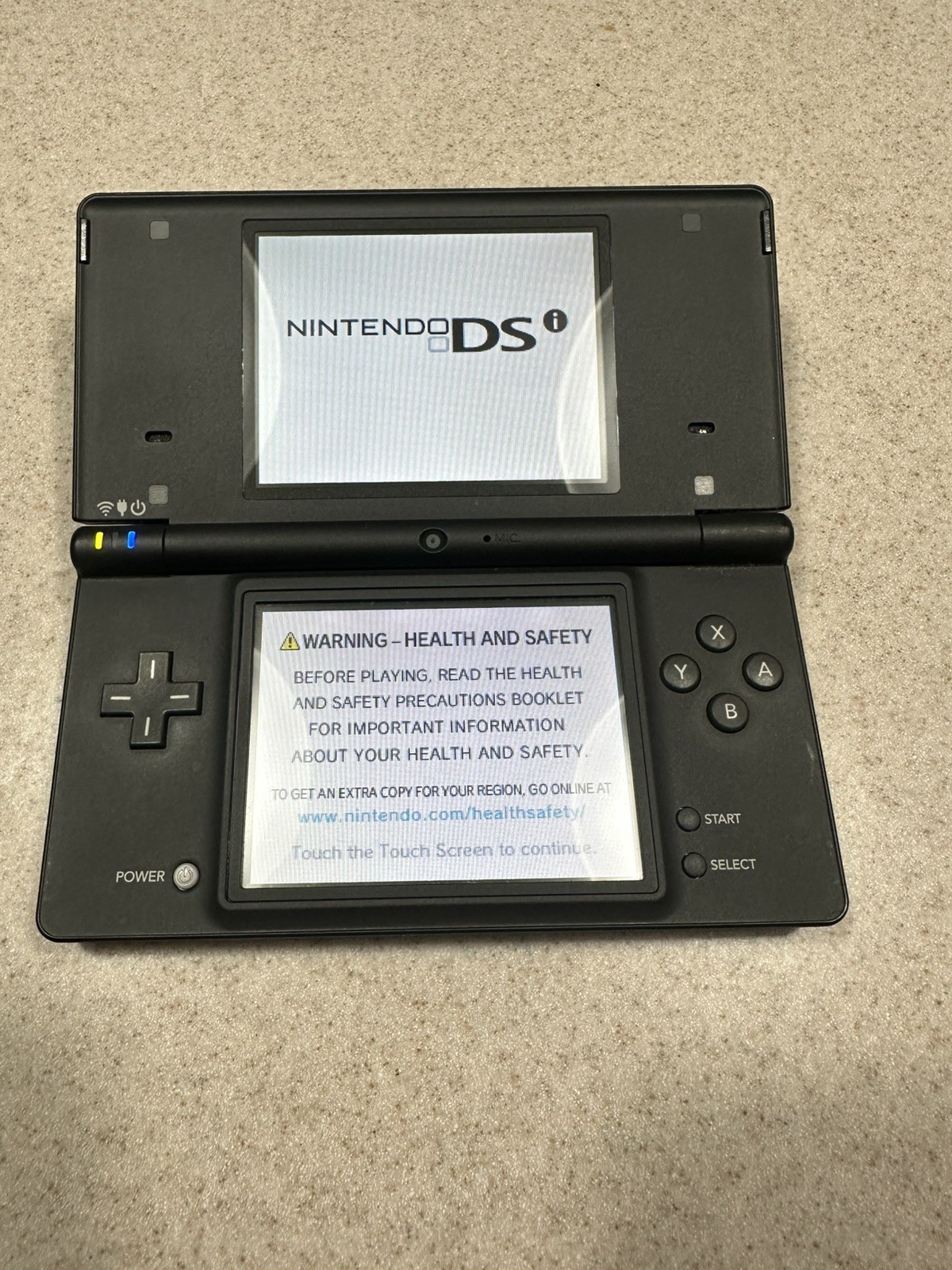 Nintendo DSI Matte Black Handheld Gaming System with stylus