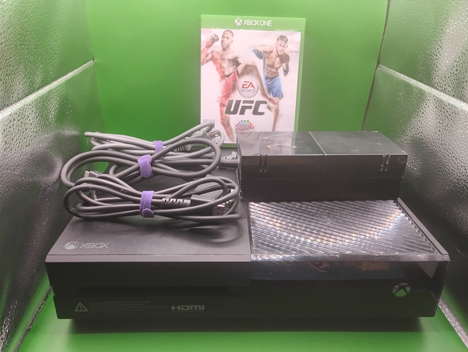 Microsoft Xbox One Original Console 500GB Model 1540 Tested -power supply + game