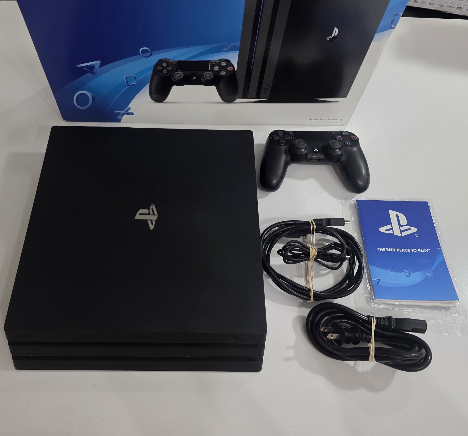 Sony PlayStation 4 PS4 Pro 1TB Black Console CUH-7015B Bundle 16 Games