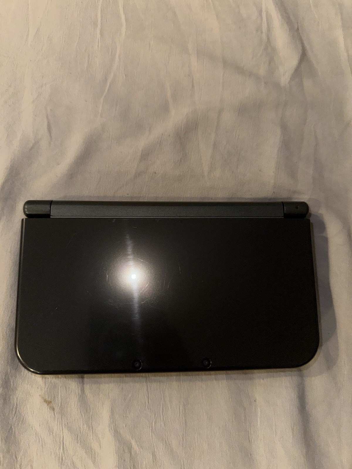 New Nintendo 3DS XL Metallic Black Console USA/Canada Ver. Matching Box + Manual