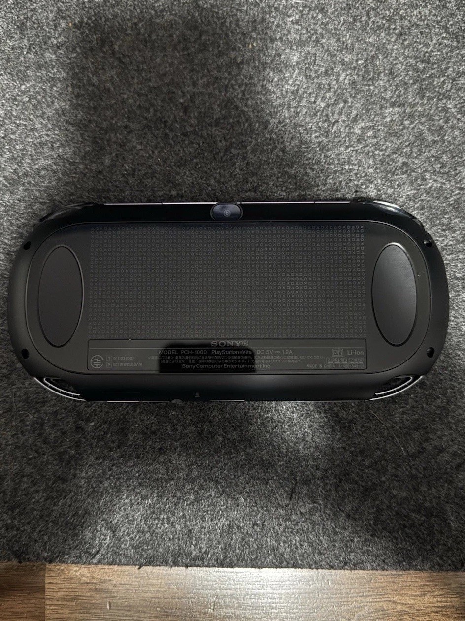 Sony PlayStation Vita PCH-1001 Handheld Console Black OLED With Box
