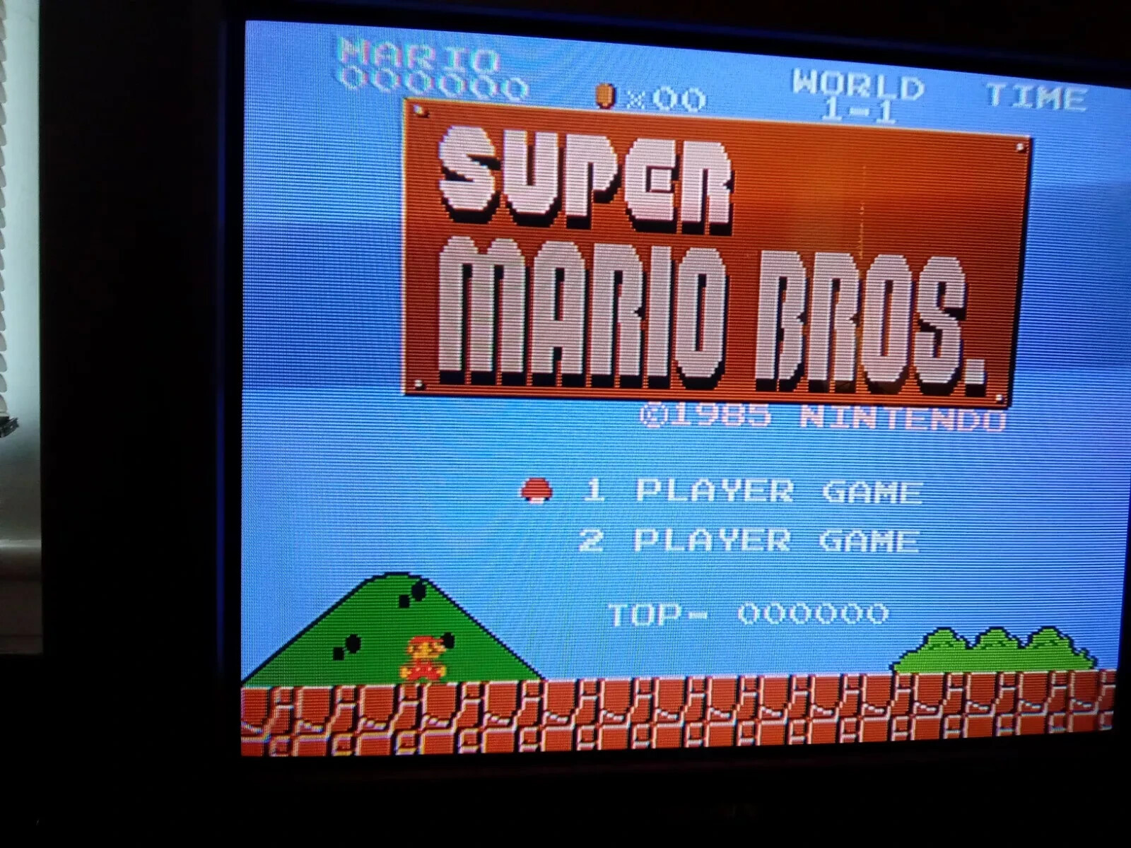 Nintendo Entertainment System NES Console – Gray + Cables *TESTED* LND
