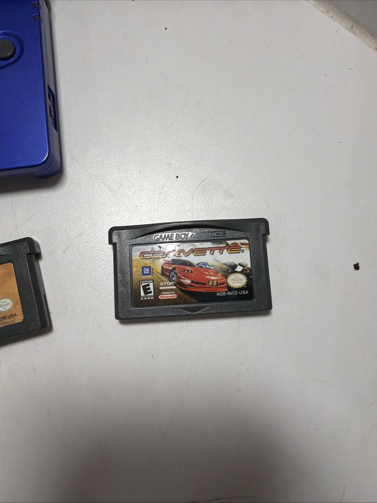 Nintendo Gameboy Advance GBA SP Cobalt Blue Handheld AGS-001+5 Games withCharger