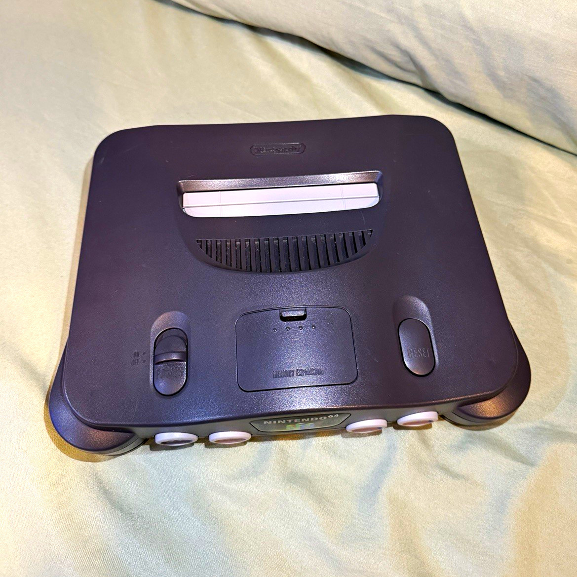 Nintendo 64 Gray Home Console w/ Red Controller, NTSC-U/C, NUS-001(USA)