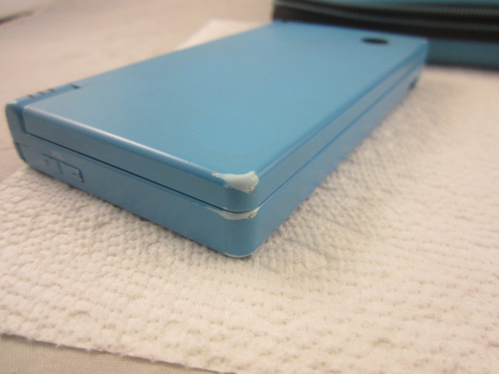 Nintendo DSi Blue Console Bundle 6 Games Storage Case Stylus Tested Charger
