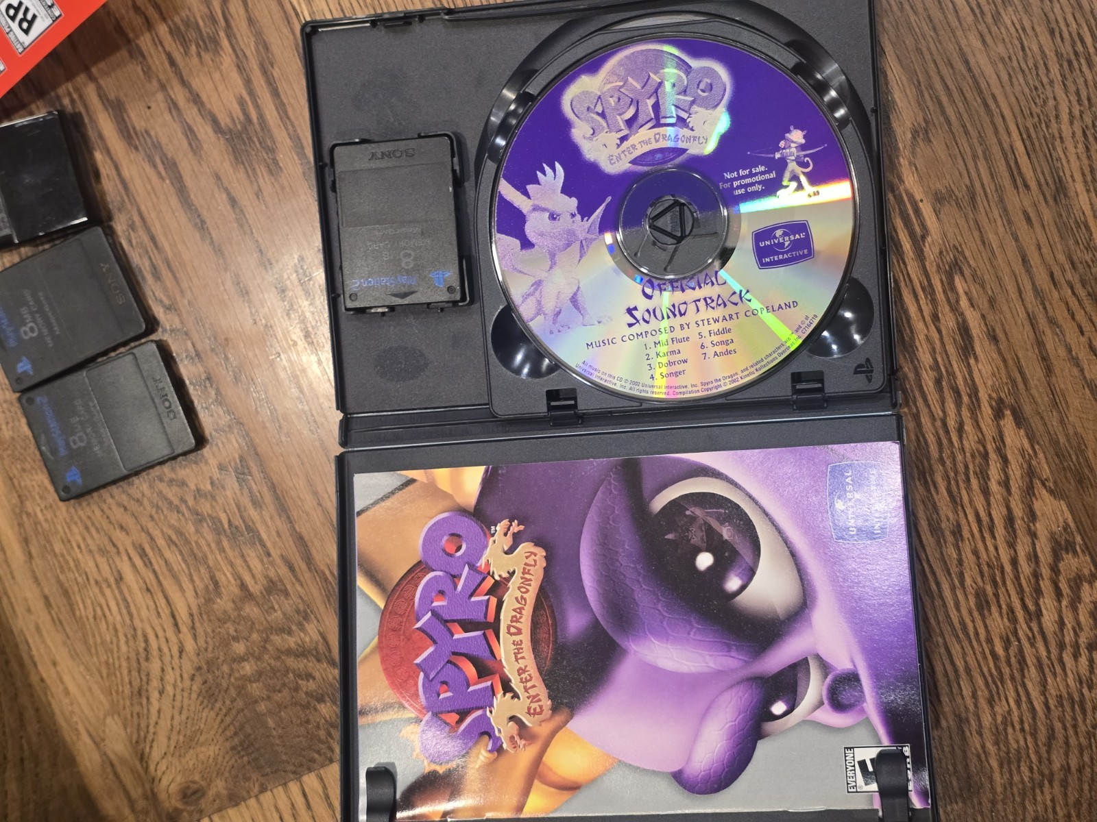 2002 PS2 Fat Console Time Capsule CIB Walmart Bag Matching Receipt Spyro Game.