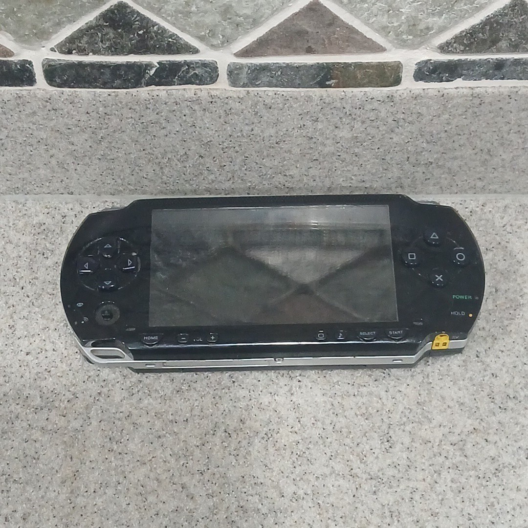 Sony PSP-1001 Tested Black Sony PSP Handheld System Console, No Battery C Pics