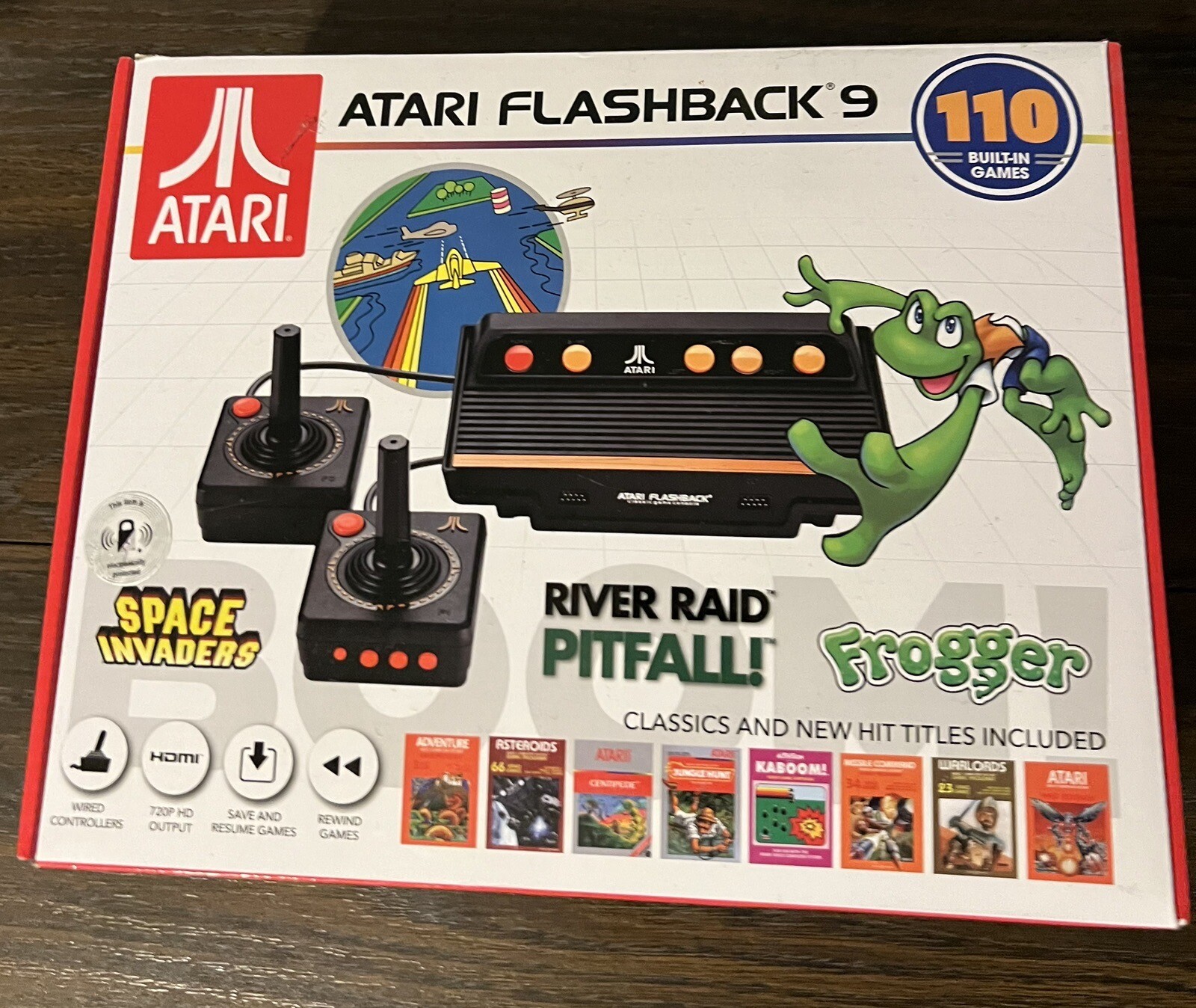 Atari Flashback 9 Deluxe Console with 110 Built-In Games . (Used Once) Mint