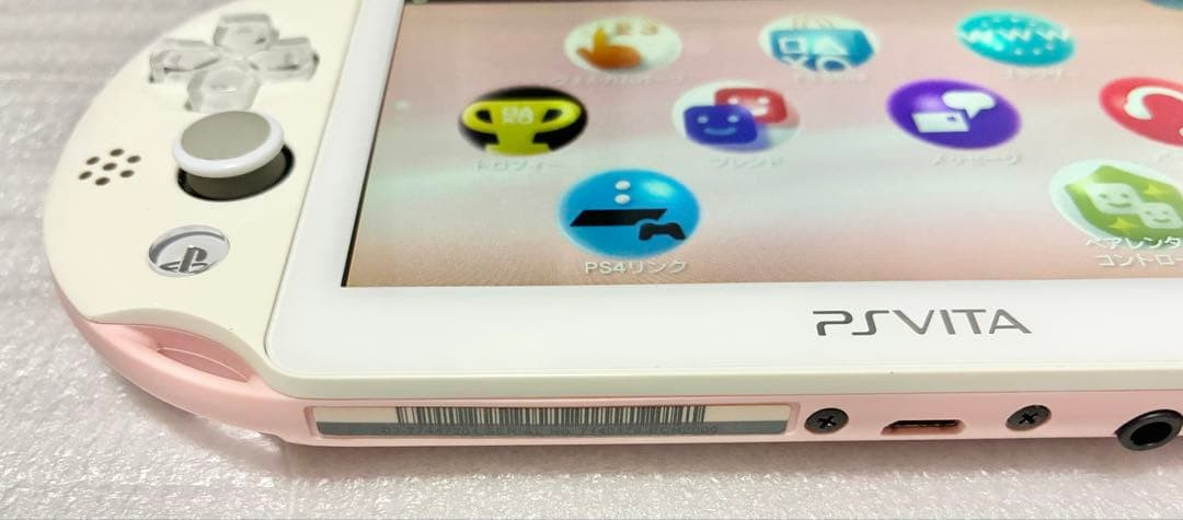 PS Vita Playstation PSV Slim Light Pink White PCH 2000 ZA19 Console only Japan