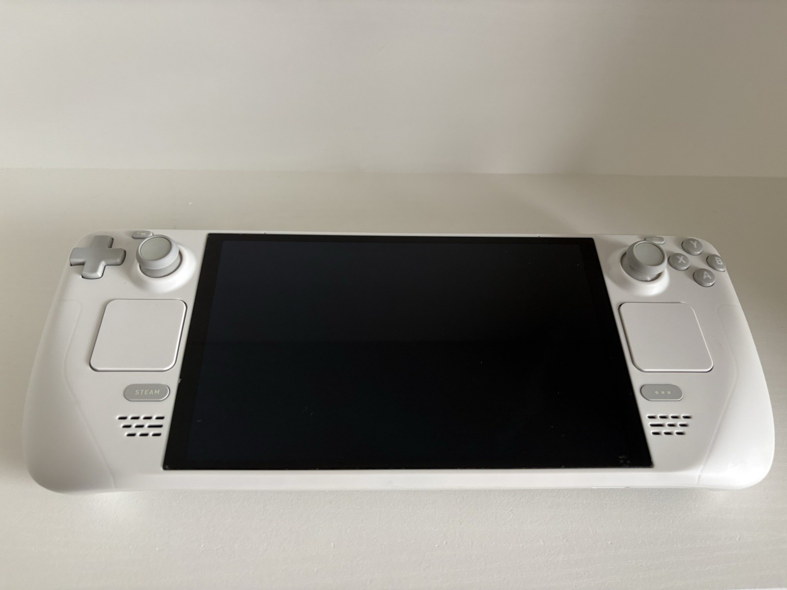 Valve Steam Deck OLED Limited Ed. White 1TB Handheld Console w/Case- Excellent