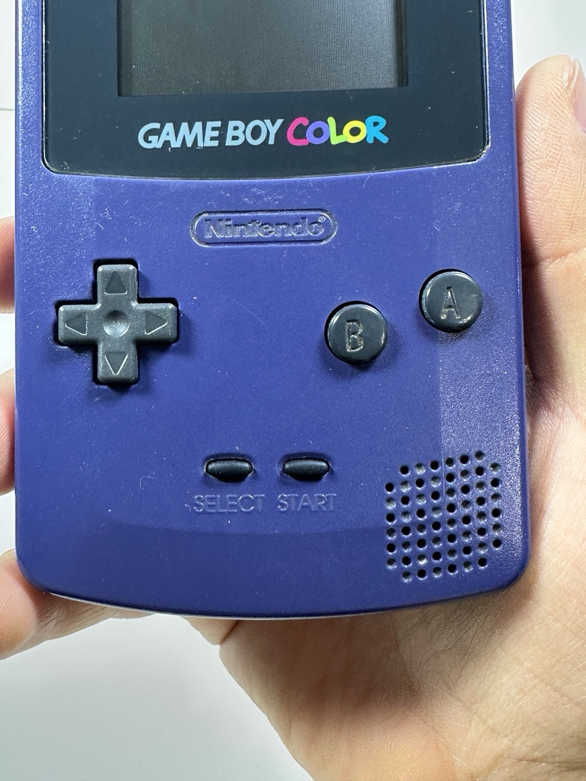 Nintendo Game Boy Color Pokémon Grape Console Bad Speaker READ!
