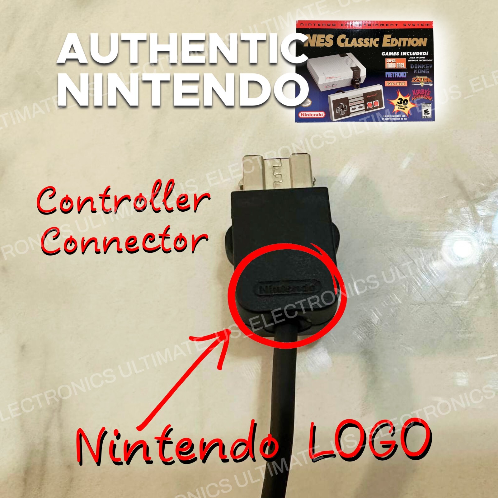 Authentic Nintendo Classic Edition NES Mini Game Console USA Genuine 30 Games