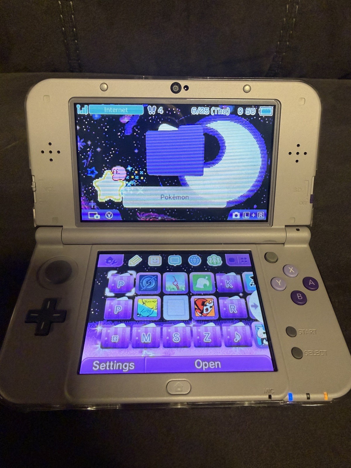 Nintendo 3DS XL SNES Super Nintendo Edition with 256GB SD card