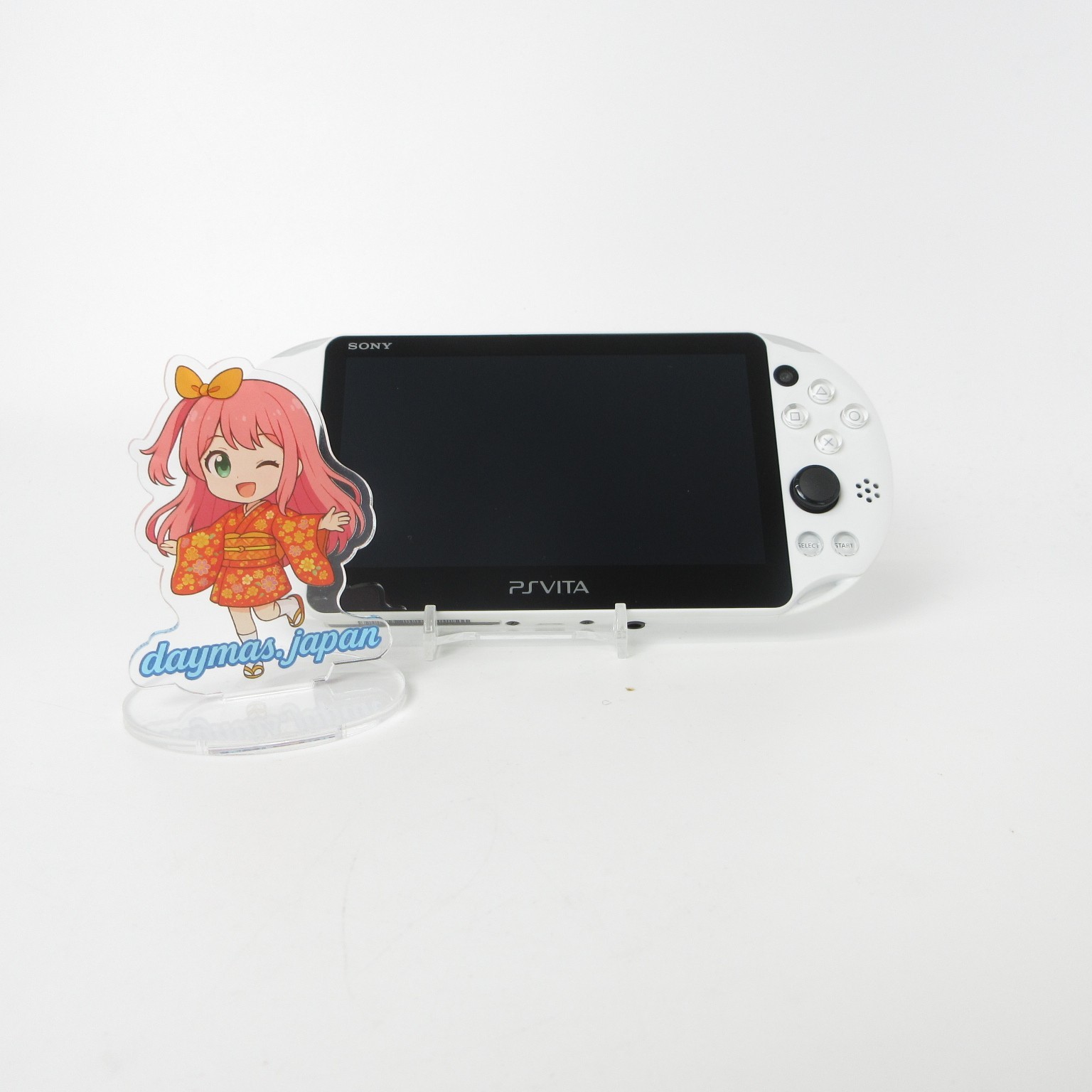【Near Mint】Sony PS Vita PCH-2000 Glacier White Wi-Fi Model Console only #NET0418