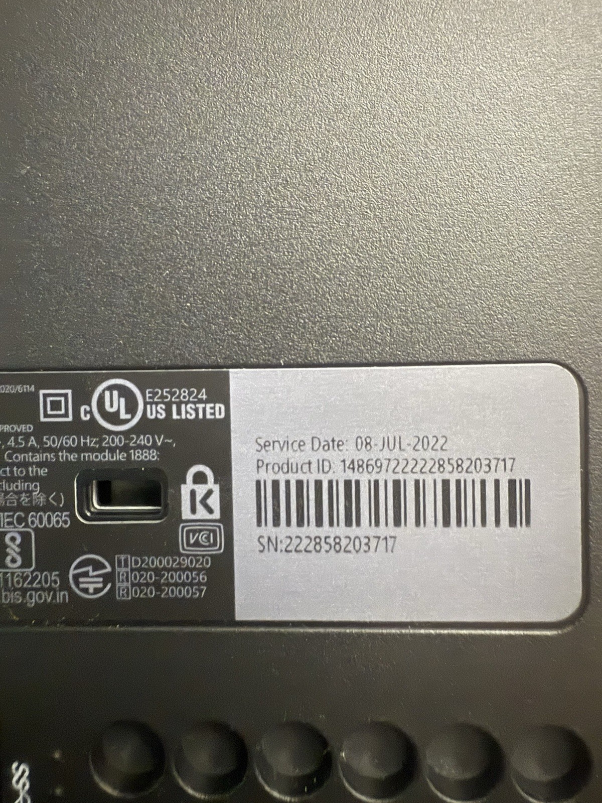 Microsoft Xbox Series X 1TB Video Game Console Only – For Parts
