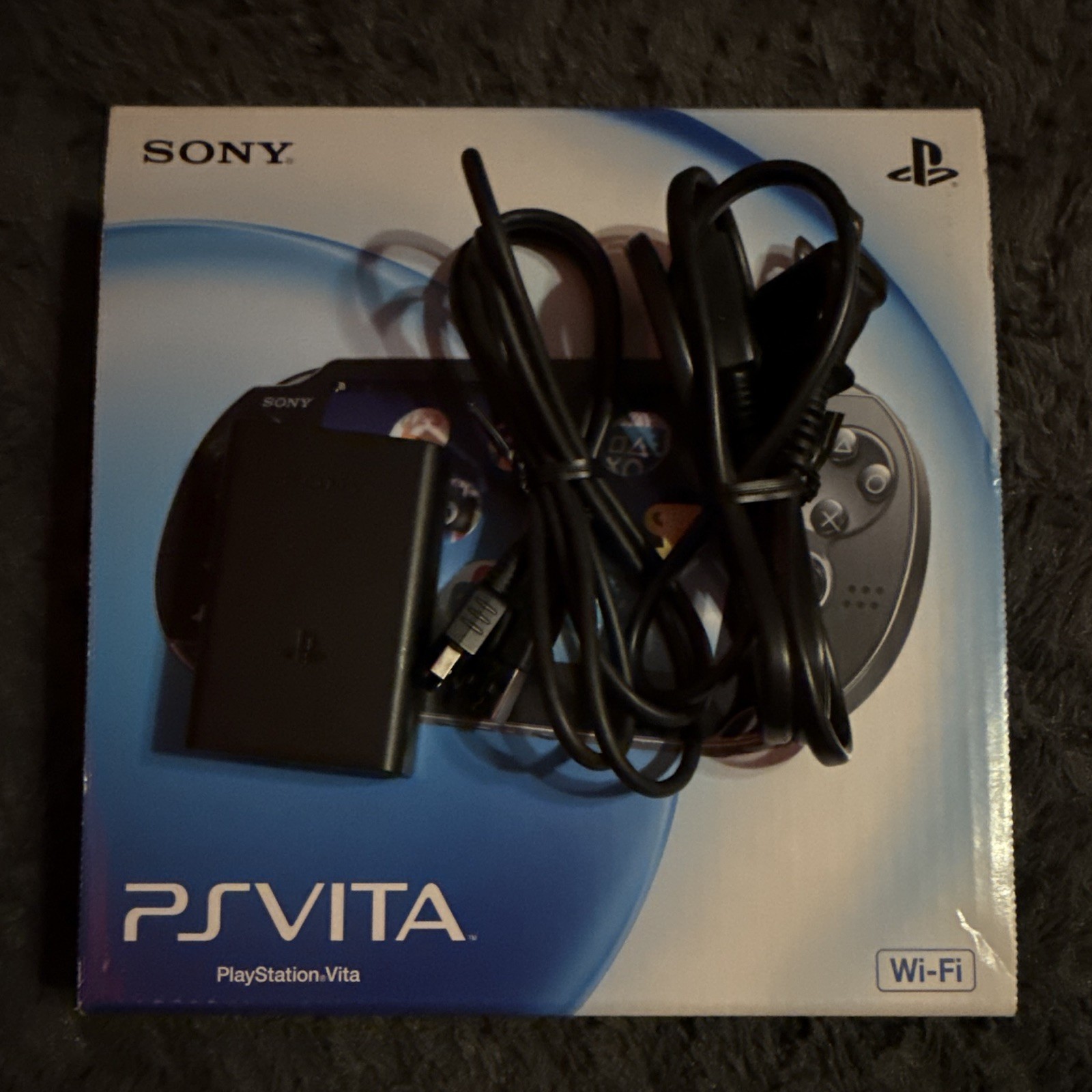 PS Vita 1000 OLED Black CIB + USB-C Adapter + 256GB SD2Vita Bundle