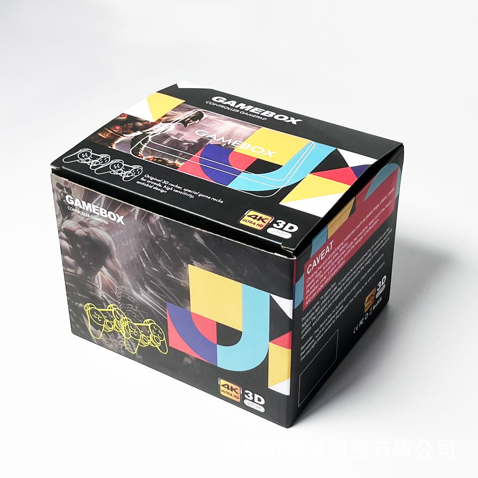 G11 Pro Game Box 4K HD TV 256G Built in 60000+ Retro Games Wireless Gamepad