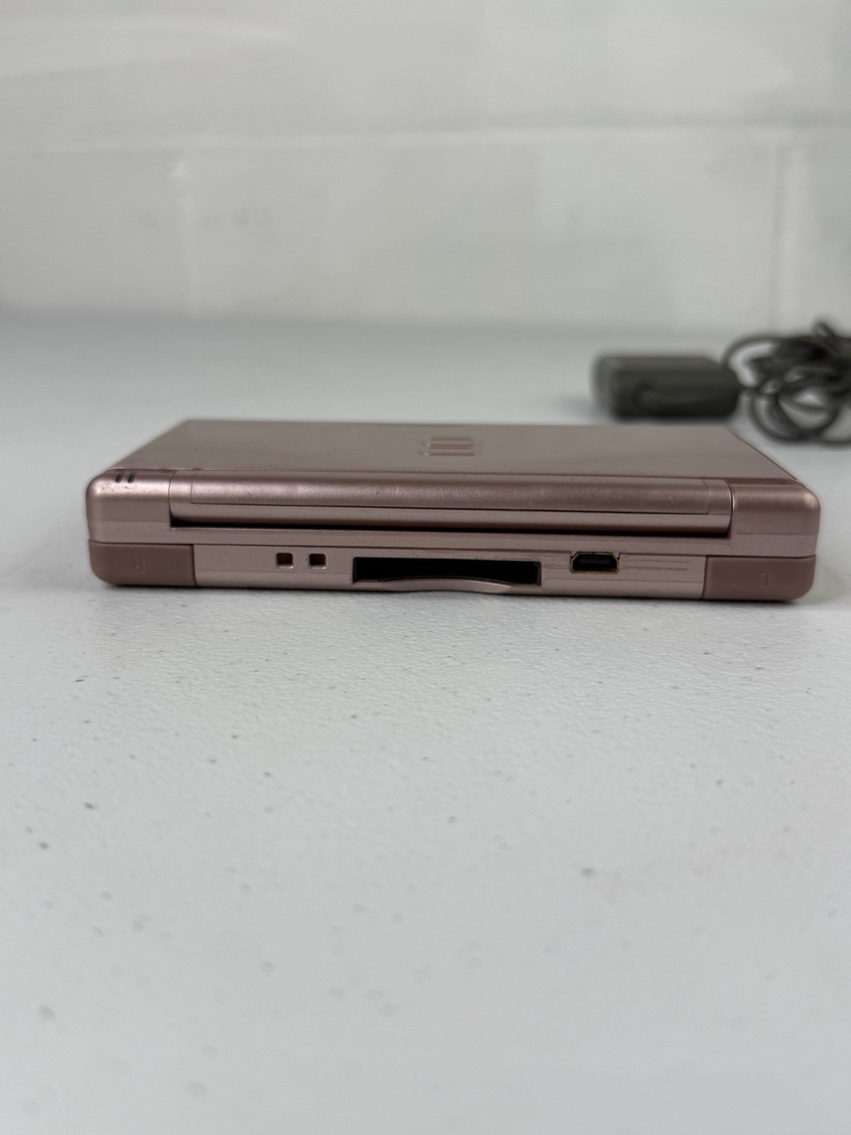 Nintendo DS Lite Metallic Rose Bundle – Games + Charger