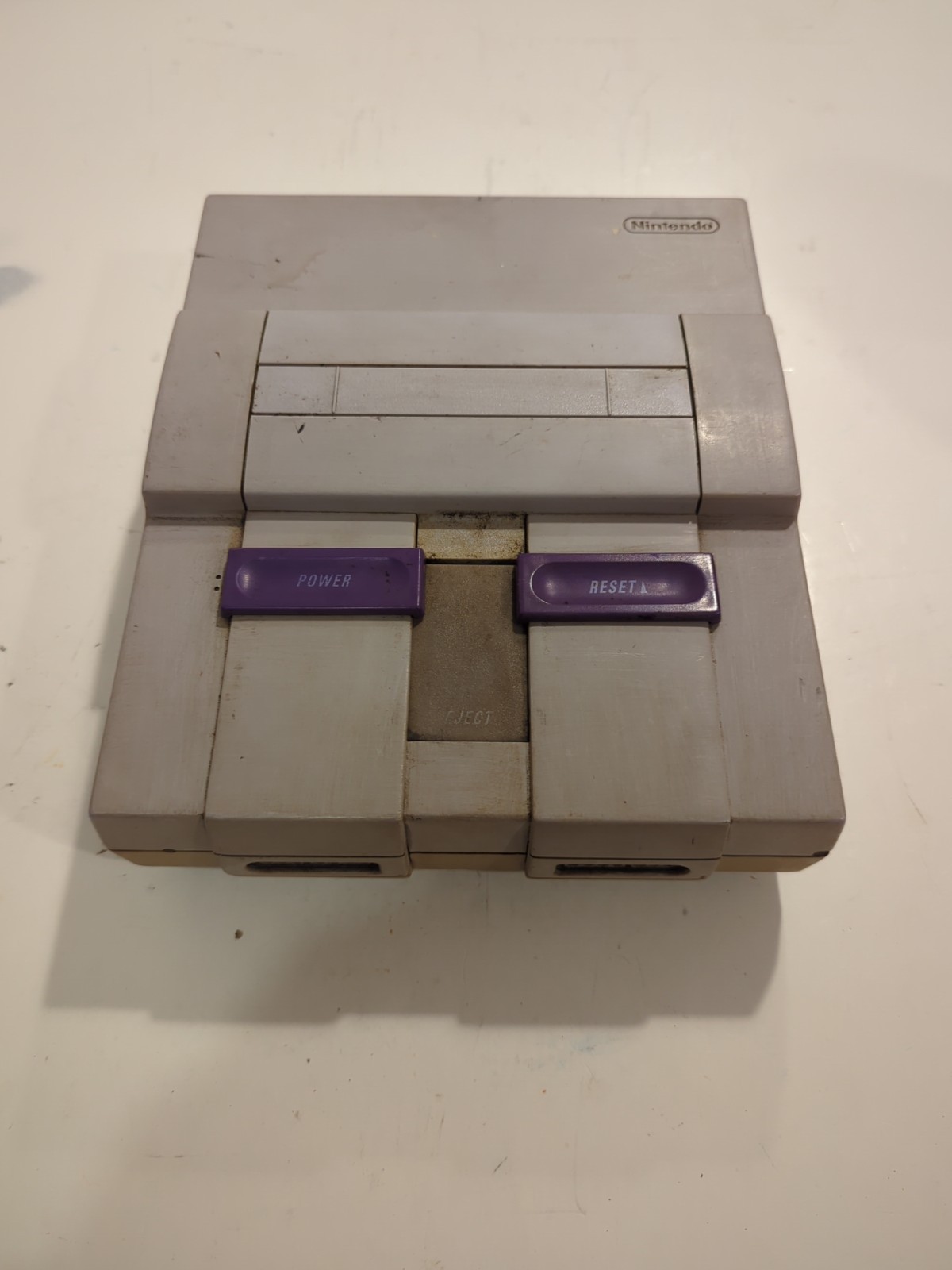 Super Nintendo -SNES SNS-001 Console Only -Tested Working See Description