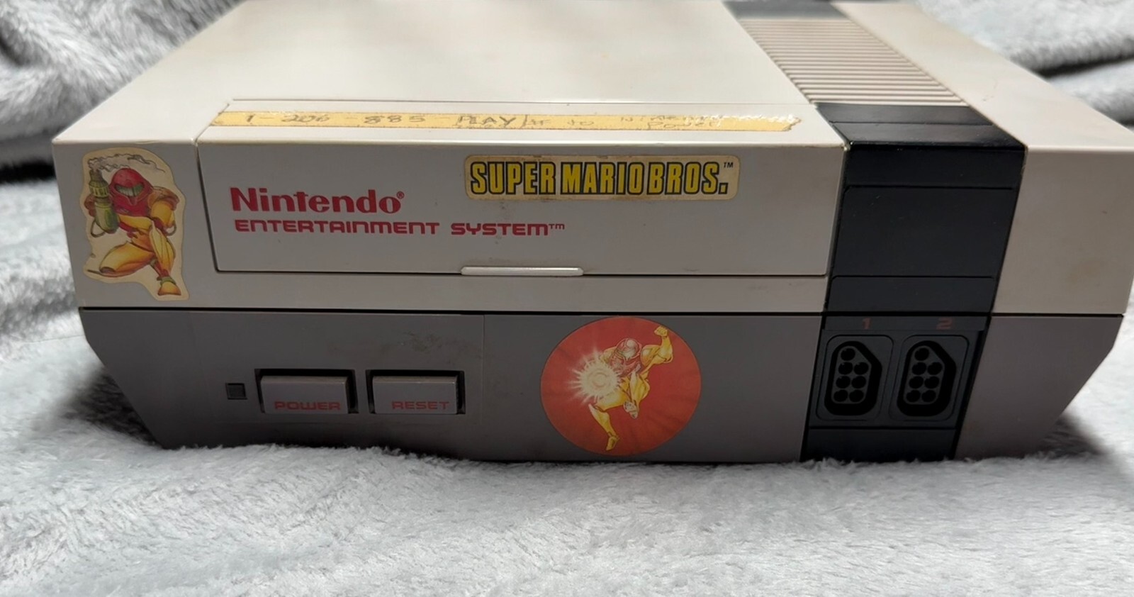 Nintendo NES Action Set Home Console – White/Gray (Model No. NES-001)