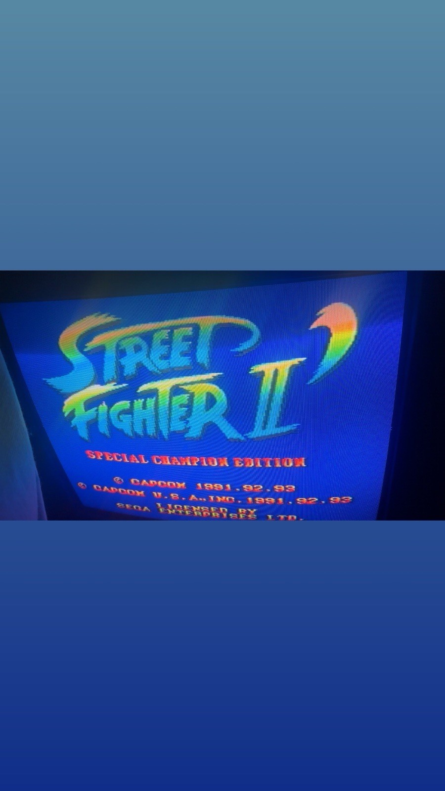 Sega Genesis Model 1601 Console Bundle With Sonic 1 & 2 Street Fighter 2 Special