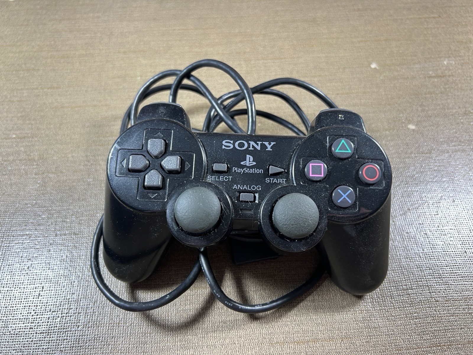 Sony PlayStation 2 Slim SCPH-75001 Console PS2 w/ Two Controllers – TESTED WORKS