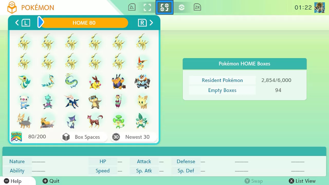 Pokemon Home Full Living Dex All Forms gen 1-7 960 Pokemon Smogon Build⚡