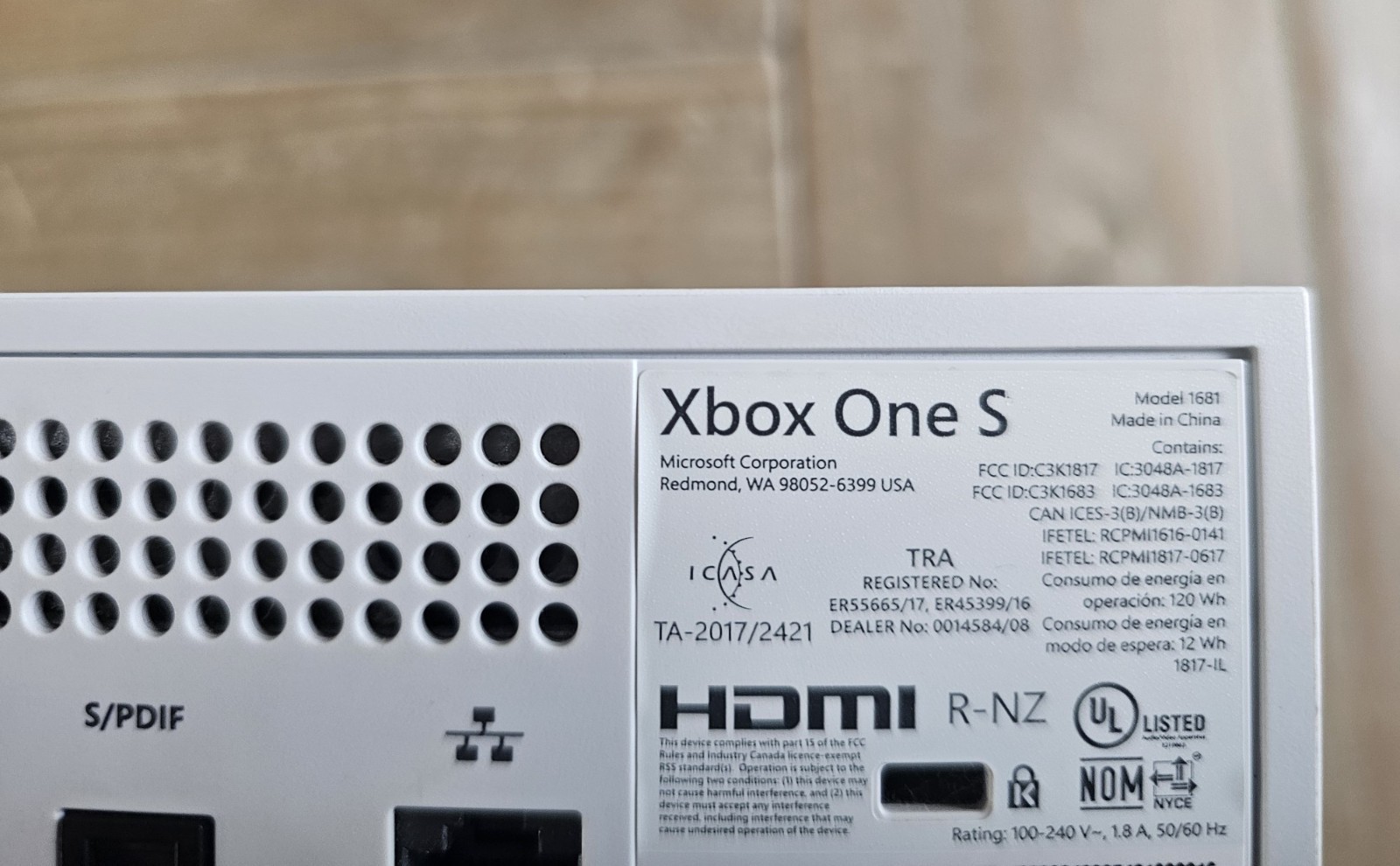 Microsoft Xbox One S 1TB Console Bundle w/ Wireless Controller And FIFA23 Game