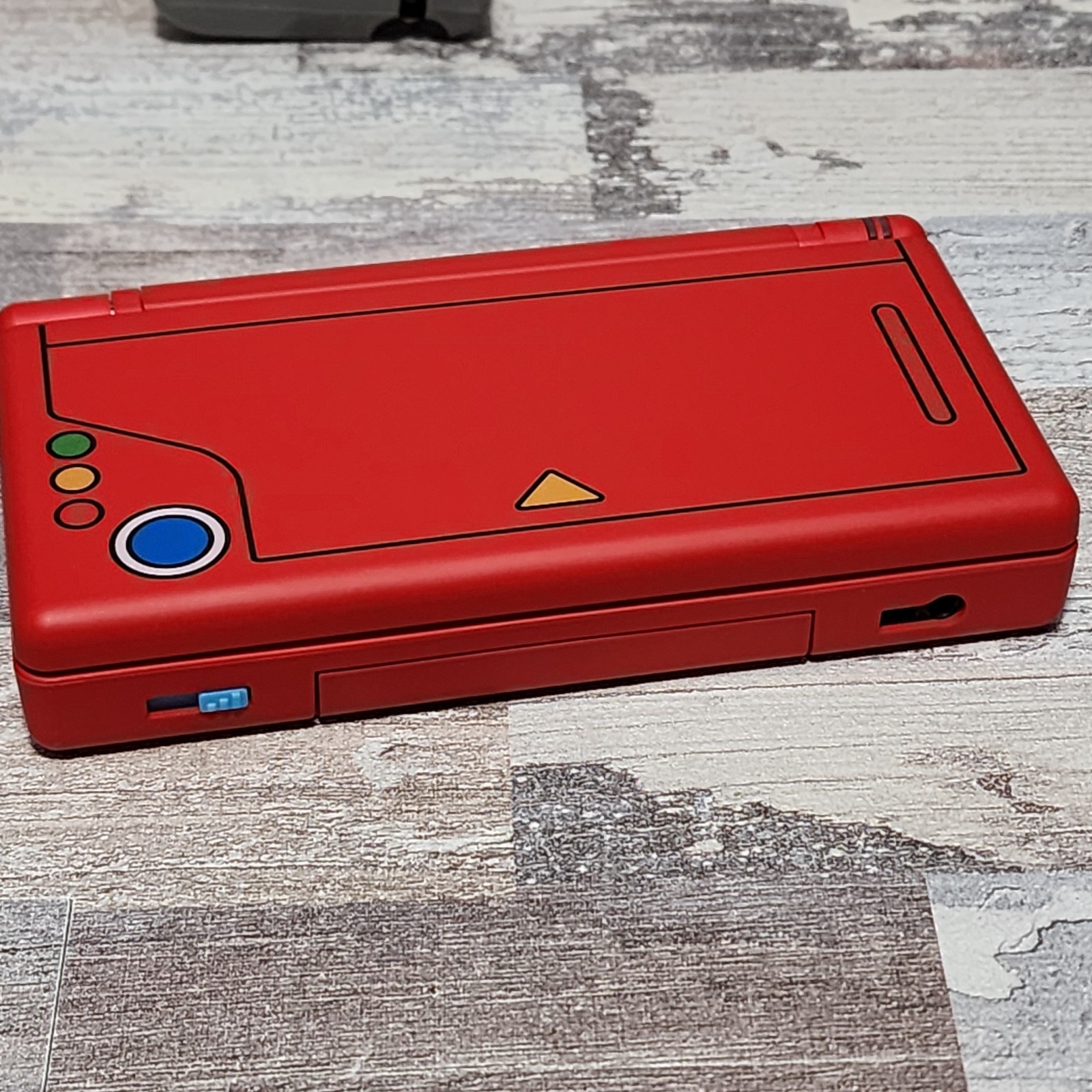 Pokedex Nintendo DS Lite Custom Pokemon Edition Red New Build! Stylus, Charger