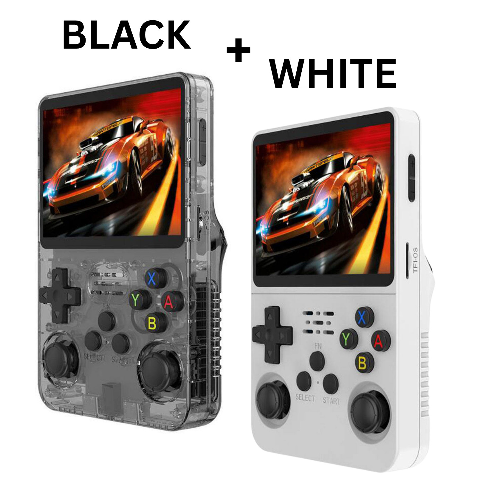 R36S Retro Handheld Video Game Console 64GB 20000+ Games 3.5 Inch IPS Screen US