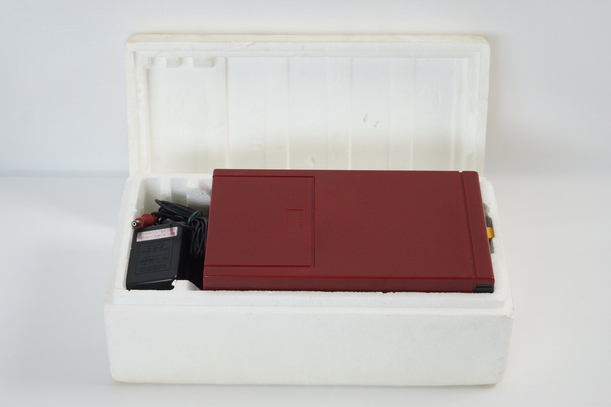 Famicom Disk Console Boxed HVC-022 New Rubber Belt Tested System Nintendo 179498
