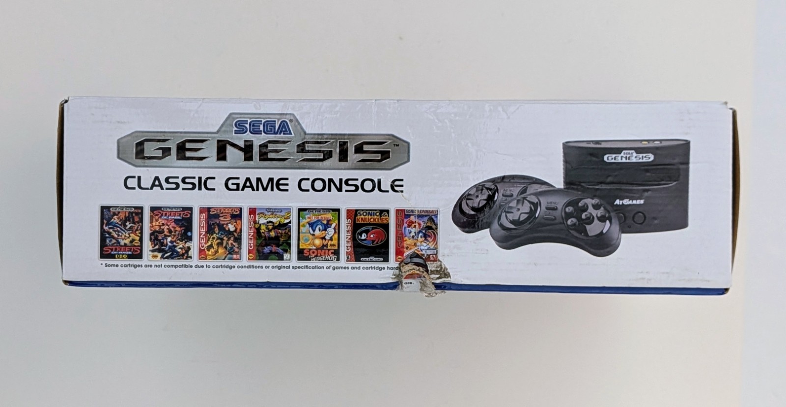SEGA GENESIS CLASSIC MINI GAME CONSOLE WITH 80 BUILT IN GAMES 25th Ed. OPEN BOX